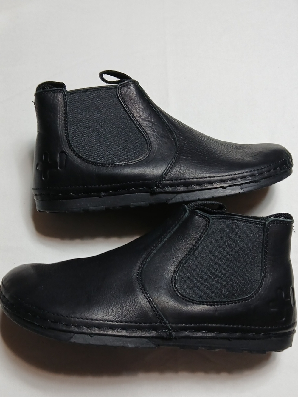 OTZ Women's Black Slip-On Shoe with Cork Insole